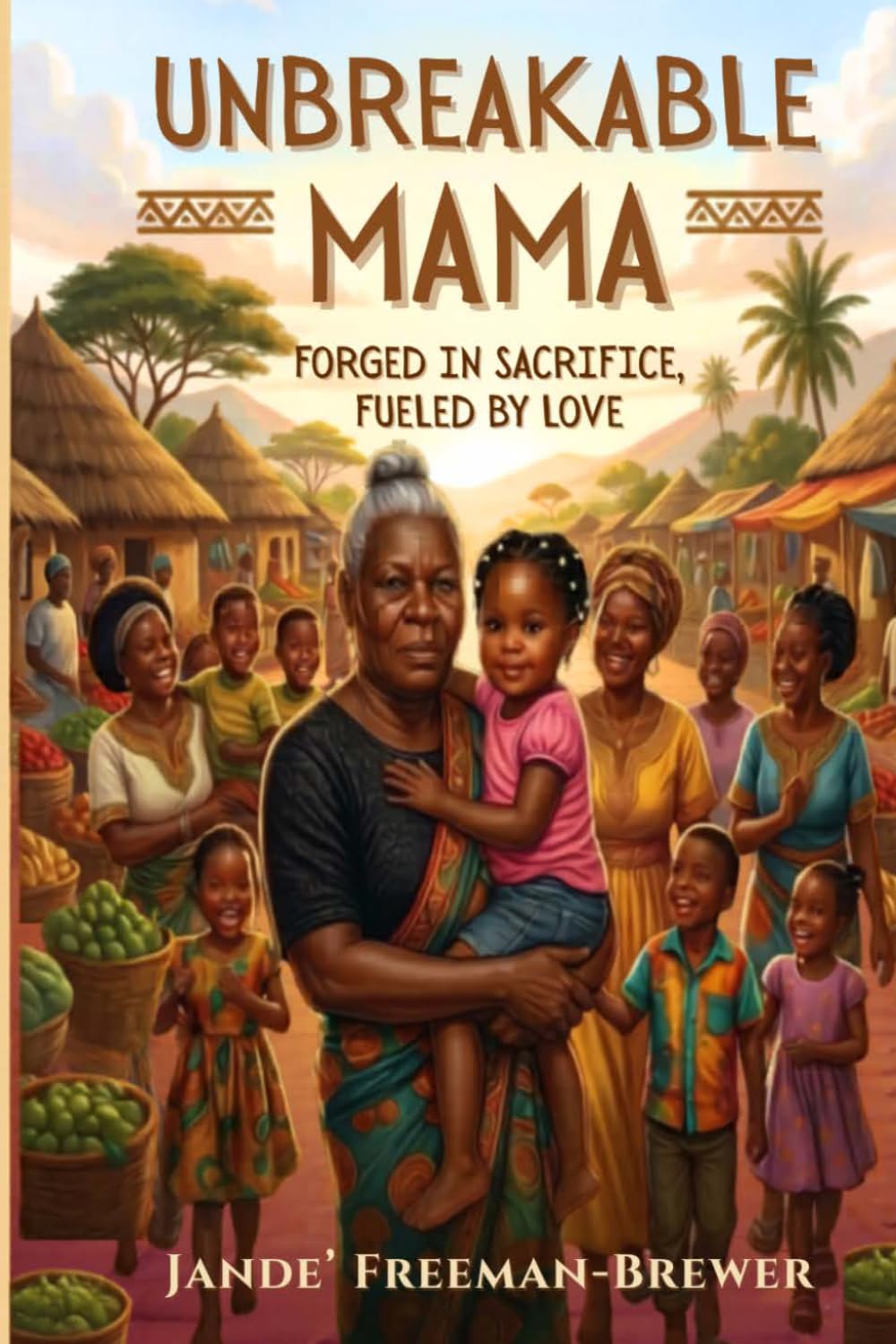 Cover of Unbreakable Mama: A Story of Strength, Loss, Healing and the Many Faces of Motherhood by Jande' Freeman-Brewer